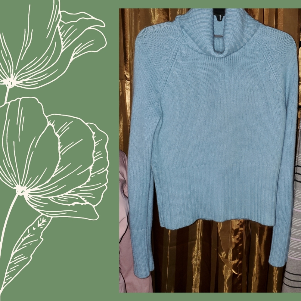 Ann Taylor Light Blue Women's Sweater